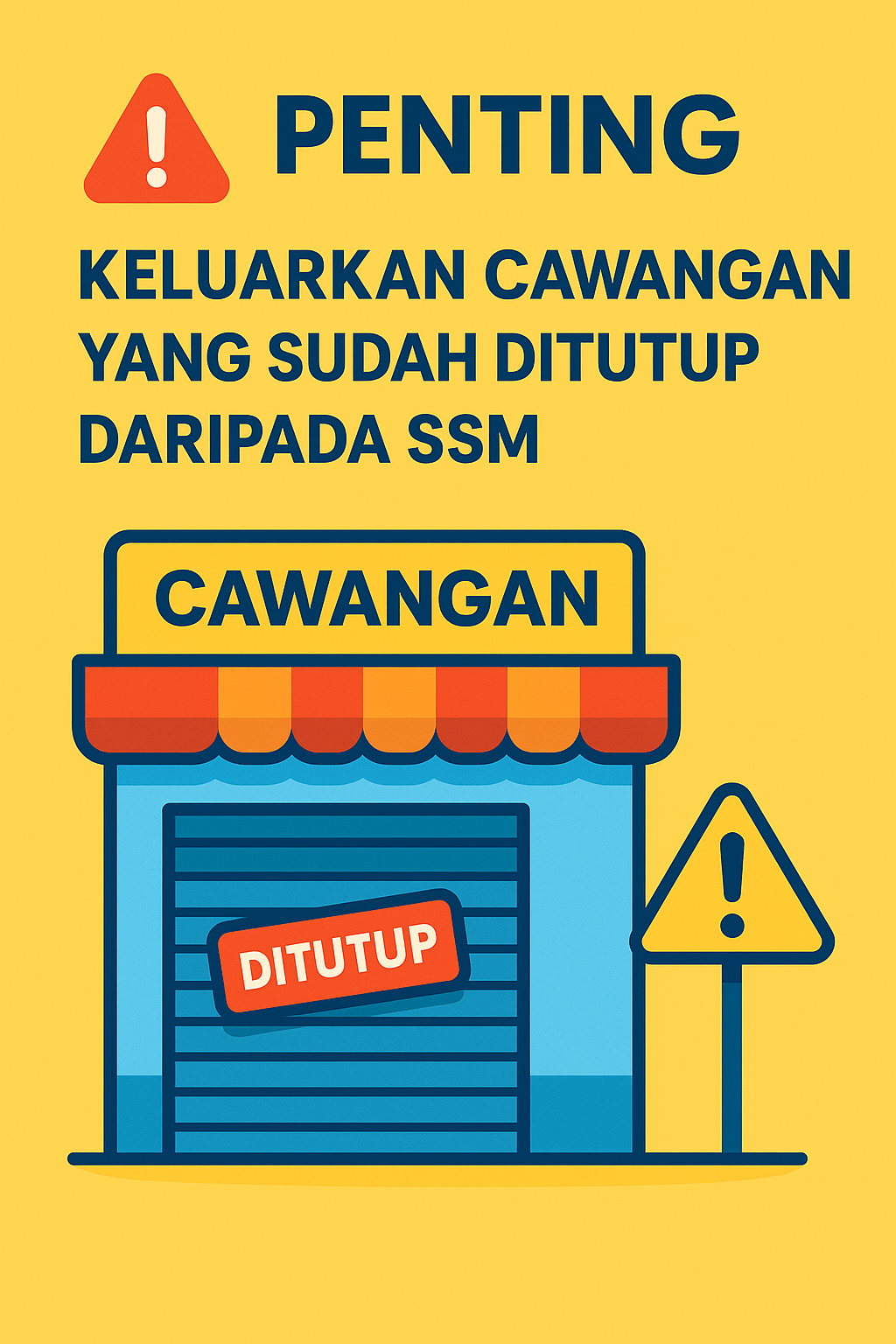 Keluarkan cawangan SSM
